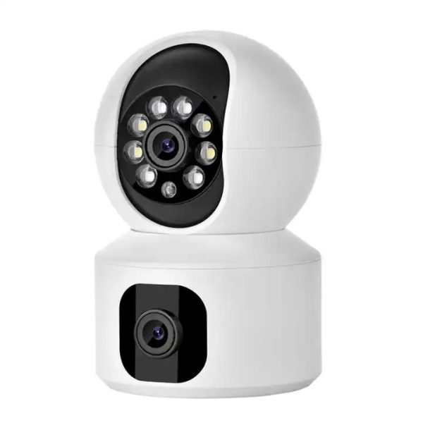 Kamere WiFi e Brendshme Dual-Lense 4.0MP